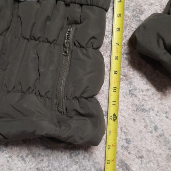 Fur hooded❣ last one Parka puffer jacket with belt - Picture 7 of 16